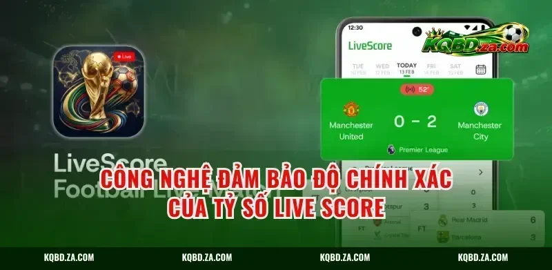 Công nghệ đảm bảo độ chính xác của tỷ số live score