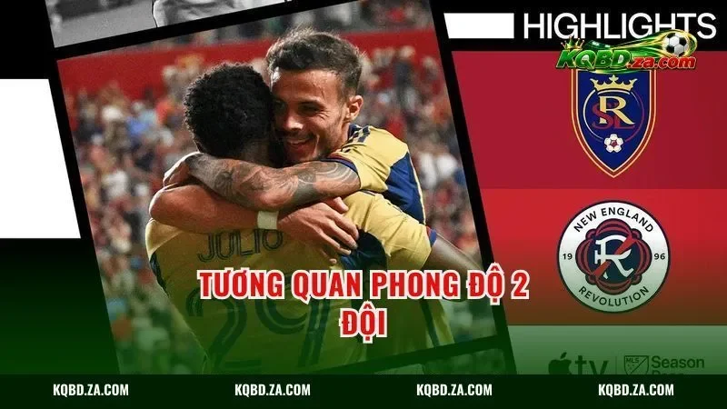 Tương quan phong độ 2 đội