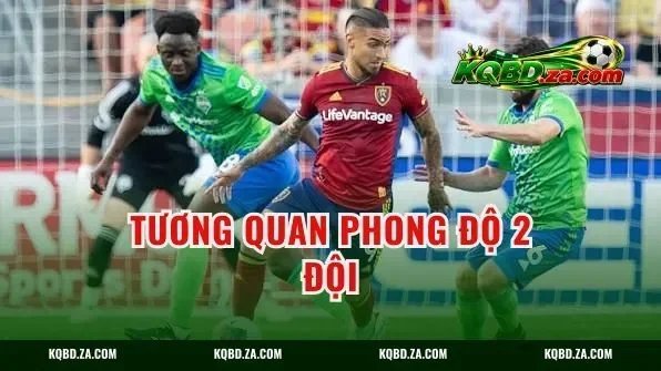 Tương quan phong độ 2 đội